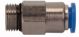 Gerade Rückschlagventile, Außengewinde zylindrisch, mit O-Ring, Durchflussrichtung Schlauch zum Gewinde Gewinde G 1/2 für Schlauch-
Außen-Ø
mm 12