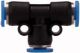 T-Verbinder, mini für Schlauch-Außen-Ø 4 mm L1 14,5 mm