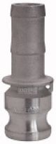 Kamlok-Schnellkupplungsstecker mit Schlauchtülle, Typ E für Schlauch-
Innen-Ø 63 Stecker-Ø
mm 76