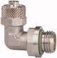 Winkeleinschraubverschraubung, drehbar, Außengewinde zylindrisch, mit FKM O-Ring Gewinde G 1/8 für Schlauch
mm 8/6