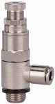 Kleinstdruckregler, Druckanschluss am Einschraubgewinde, Anschluss Steckverbindung Gewinde 1/4 für Schlauch
mm 8