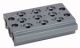 Mehrfach-Grundplatten Bezeichnung Grundplatte für 4 Ventilpositionen für Ventile 
Anschluss G 1/8