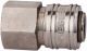 Schnellverschlusskupplungen NW 7,2, Messing vernickelt, Innengewinde Anschluss G 1/2 innen Länge
mm 42,5