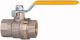 Kugelhahn mit gelbem Stahlhebel, leichte Ausführung, Innen/Innengewinde Gewinde 
G 1/4 DN 8