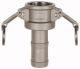 Kamlok-Schnellkupplungsdose, Typ C, ES, LW 38, für Stecker-Ø 54