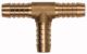 T-Schlauchverbindungsstutzen, für Schlauch LW 8 mm, Messing