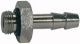 Einschraubschlauchtülle, O-Ring, G 3/8, Schlauch LW 10, MS vern.