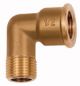 Winkelstück, 90°, innen/außen, G 1, Messing blank