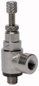 Drosselrückschlagventil, Zuluftdrosselung (»V«), G 3/8 i., G 3/8