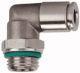 L-Steckverschraubung, drehbar, M5 a., Schlauch-Ø 4, ES 1.4404