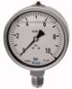 Glyzerinmanometer, CrNi-Stahl, G 1/2 unten, 0 - 600,0 bar, Ø 100