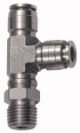 T-Steckverschr., L-Form, drehbar, R 3/8 a., Schlauch-Ø 8, ES