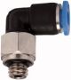 L-Steckverschraubung »Blaue Serie« mini, drehbar, M7