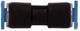 Gerade Steckverbindung »Blaue Serie« mini, Schlauch-Außen-Ø 6/4