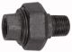 Verschraubung 331, flachdichtend, R 1/2, Rp 1/2, Temperg. schw.