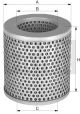 MANN-FILTER Luftfilter C 712