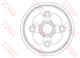 TRW Bremstrommel DB4555