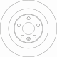 TRW Bremsscheibe DF6588
