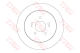 TRW Bremsscheibe DF6909