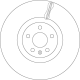 TRW Bremsscheibe DF6939S