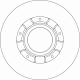 TRW Bremsscheibe DF6963S