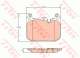 TRW Bremsbelagsatz, Scheibenbremse GDB2137