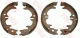 TRW Bremsbackensatz, Feststellbremse GS8714