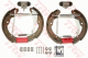 TRW Bremsbackensatz GSK1406