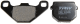 TRW Bremsbelagsatz, Scheibenbremse MCB519