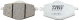 TRW Bremsbelagsatz, Scheibenbremse MCB539EC