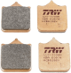 TRW Bremsbelagsatz, Scheibenbremse MCB829SV