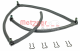 METZGER Schlauch, Leckkraftstoff 0840039