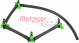 METZGER Schlauch, Leckkraftstoff 0840048