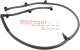 METZGER Schlauch, Leckkraftstoff 0840097