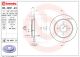 BREMBO Bremsscheibe 08.4931.21