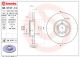 BREMBO Bremsscheibe 08.5747.11