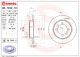 BREMBO Bremsscheibe 08.7042.11