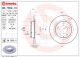BREMBO Bremsscheibe 08.7352.11