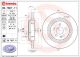 BREMBO Bremsscheibe 08.7607.11