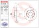 BREMBO Bremsscheibe 08.8408.11