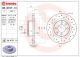 BREMBO Bremsscheibe 08.8727.1X