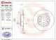 BREMBO Bremsscheibe 08.9364.21