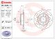 BREMBO Bremsscheibe 08.9488.1X