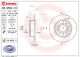 BREMBO Bremsscheibe 08.9502.11