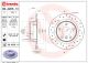 BREMBO Bremsscheibe 08.A205.1X