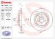 BREMBO Bremsscheibe 08.A537.11