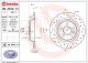 BREMBO Bremsscheibe 08.A540.1X