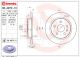BREMBO Bremsscheibe 08.A970.11