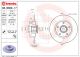 BREMBO Bremsscheibe 08.B369.17