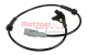 METZGER Sensor, Raddrehzahl 0900137
